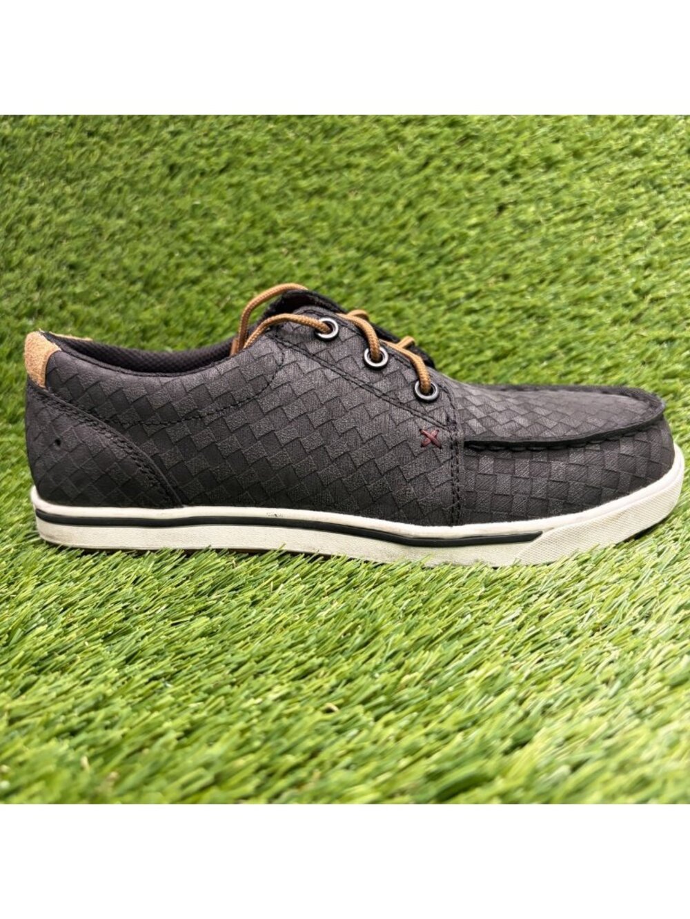 Twisted X Kicks Womens Size 7.5 Black Nano Composite Toe Safety Work Shoes